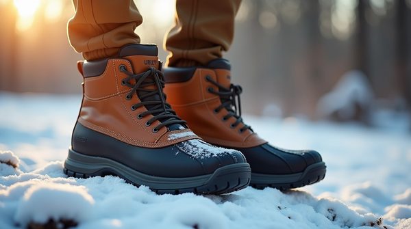 Chaussure hiver homme : le choix idéal avec semelle antidérapante